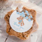 Teddy Bear Baby Shower Wir können kaum warten Dankeskarte