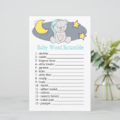 Teddy bear Baby Wortspiel (Stehend Vorderseite)