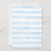 Teddy Bear Babydusche, die wir frühzeitig abwarten Einladung (Rückseite)