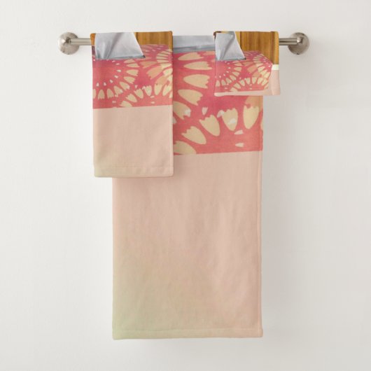 Teddy Bear Badezimmer Handtuchhalter Sets (Insitu)