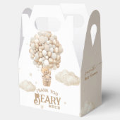 Teddy Bear Ballon Bearly Wait neutrale Baby Dusche Geschenkschachtel (Geöffnet)