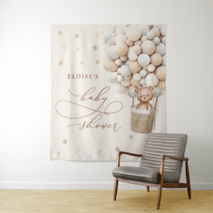 Teddy Bear Ballon Neutral Bearly Wait Baby Shooter Wandteppich