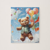 Teddy Bear Balloon Adventure Jigsaw Puzzle (Vertikal)