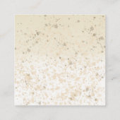 Teddy Bear Balloon Baby Showbuchanfrage Begleitkarte (Rückseite)