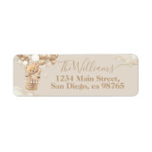 Teddy Bear Balloon Baby Wait Baby Shooter (Vorne)