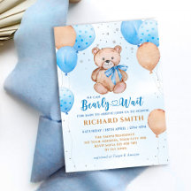 Teddy Bear Balloon Baby Wait Baby Shooter
