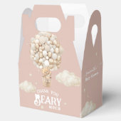 Teddy Bear Balloon Bearly Wait Baby Girl Dusche Geschenkschachtel (Geöffnet)