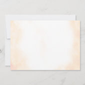 Teddy Bear Balloon Beary First Birthday Party Einladung (Rückseite)