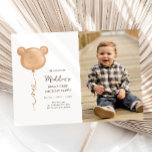 Teddy Bear Balloon Beary-Y Erste Geburtstagsparty Einladung<br><div class="desc">・ Eine Aquarellfarbe Teddy Bären Themed Einladung! Entworfen, um unsere Theme-Kollektion für Teddy Bären zu ergänzen. ... ... ... ... ... ... ... ... ... ... ... ... ... ... ... ... ... ... ... ... ... ... ... ... ... ... ... ... ... ... ... ... ... ... ......</div>