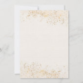 Teddy Bear Balloon Boy Bearly Wait Baby Dusche Einladung (Rückseite)