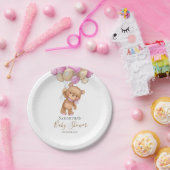 Teddy Bear Balloon PINK Paper Teller (Party)