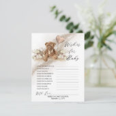 Teddy Bear Balloon will Baby Game (Stehend Vorderseite)