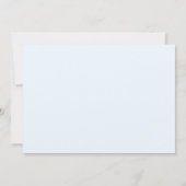 Teddy Bear Balloons Blue Baby Boy Dusche Einladung (Rückseite)