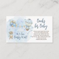 Teddy Bear Balloons Boy Bearly Wait Books for Baby