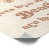 Teddy Bear Balloons raten wie viele Bären Poster (Ecke)