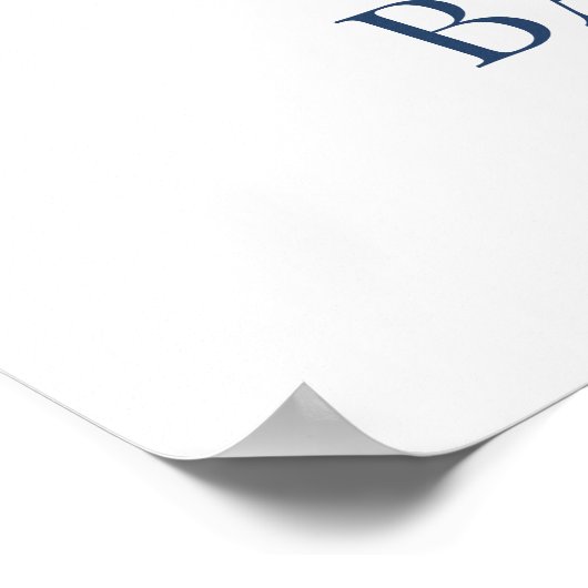 Teddy Bear Bear Bearly Wait Welcome Baby Shoster Poster (Ecke)