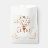 Teddy Bear Bearly Wait Gender Neutral Balloons Geschenktütchen (Vorderseite)