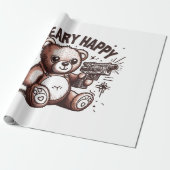 Teddy Bear Beary Happy Geschenkpapier (Ungerollt)