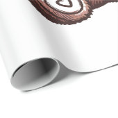 Teddy Bear Beary Happy Geschenkpapier (Rolleneckpunkt)