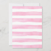 Teddy Bear Beary Niedlich Baby Shower Einladung (Rückseite)