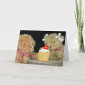 Teddy Bear Birthday Karte (Vorderseite)