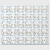 Teddy Bear Birthday Party Geschenkpapier (Flach)