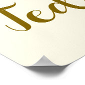 Teddy Bear Birthday Party Poster (Ecke)