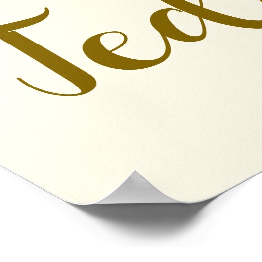 Teddy Bear Birthday Party Poster (Ecke)