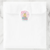 Teddy Bear Birthday Sticker - Maßgeschneidert (Tasche)