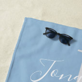 Teddy Bear Blue Adorable Beach Handtücher (Beispiel)