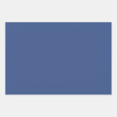 Teddy Bear Blue Baby Dusche Geschenkpapier Set (Vorderseite 3)