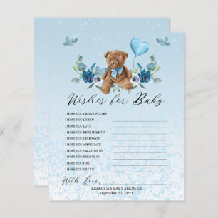 Teddy Bear Blue Balloon will Baby Game