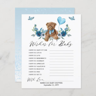 Teddy Bear Blue Balloon will Baby Game