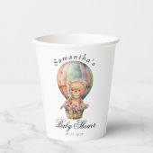 Teddy Bear Blue Pappbecher (Vorderseite)