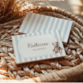 Teddy Bear Blue Platzkarten