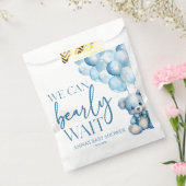 Teddy Bear Blue Wir können frühzeitig abwarten Bab Geschenktütchen (Versiegelt)
