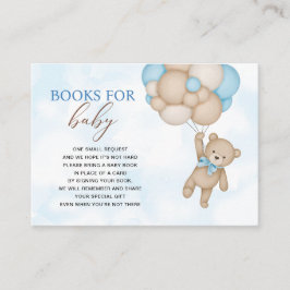 Teddy Bear Books for Baby Begleitkarte