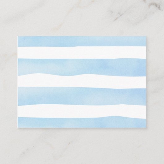 Teddy Bear Books for Baby Shooter Begleitkarte (Rückseite)