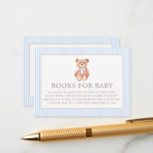 Teddy Bear Boy Classic Babydusche Bücher für Baby