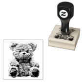 Teddy Bear Briefmarke Gummistempel (Stempel)