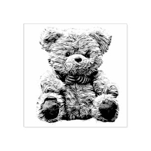 Teddy Bear Briefmarke Gummistempel