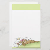 Teddy Bear Briefpapier (Vorne/Hinten)