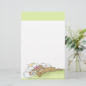 Teddy Bear Briefpapier (Stehend Vorderseite)