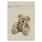 Teddy Bear Bring ein Buch anstelle einer Karte (Rückseite)