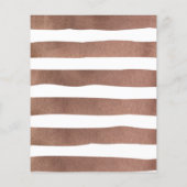 Teddy Bear Brown and Gold Tischnummer Sign (Rückseite)