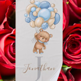 Teddy Bear Brown Ballown Strandtuch für Kinder