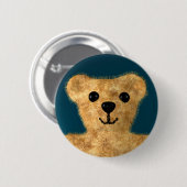 Teddy Bear Button (Vorne & Hinten)