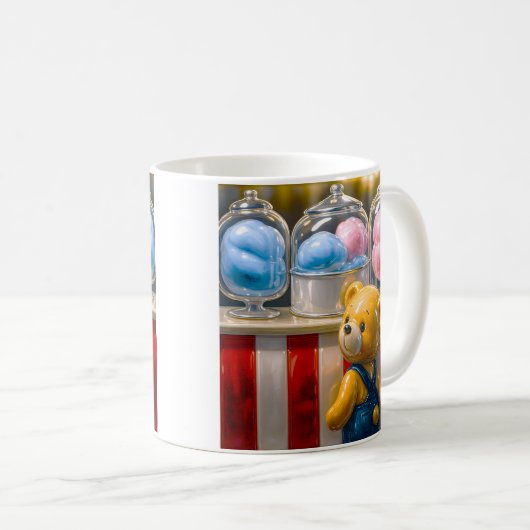 Teddy Bear Candy Kaffeetasse (VorderseiteRechts)