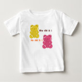 Teddy Bear Cartoon Baby T-shirt (Vorderseite)