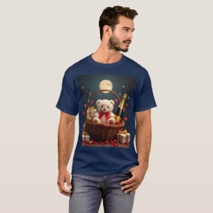 Teddy Bear & Champagne T - Shirt